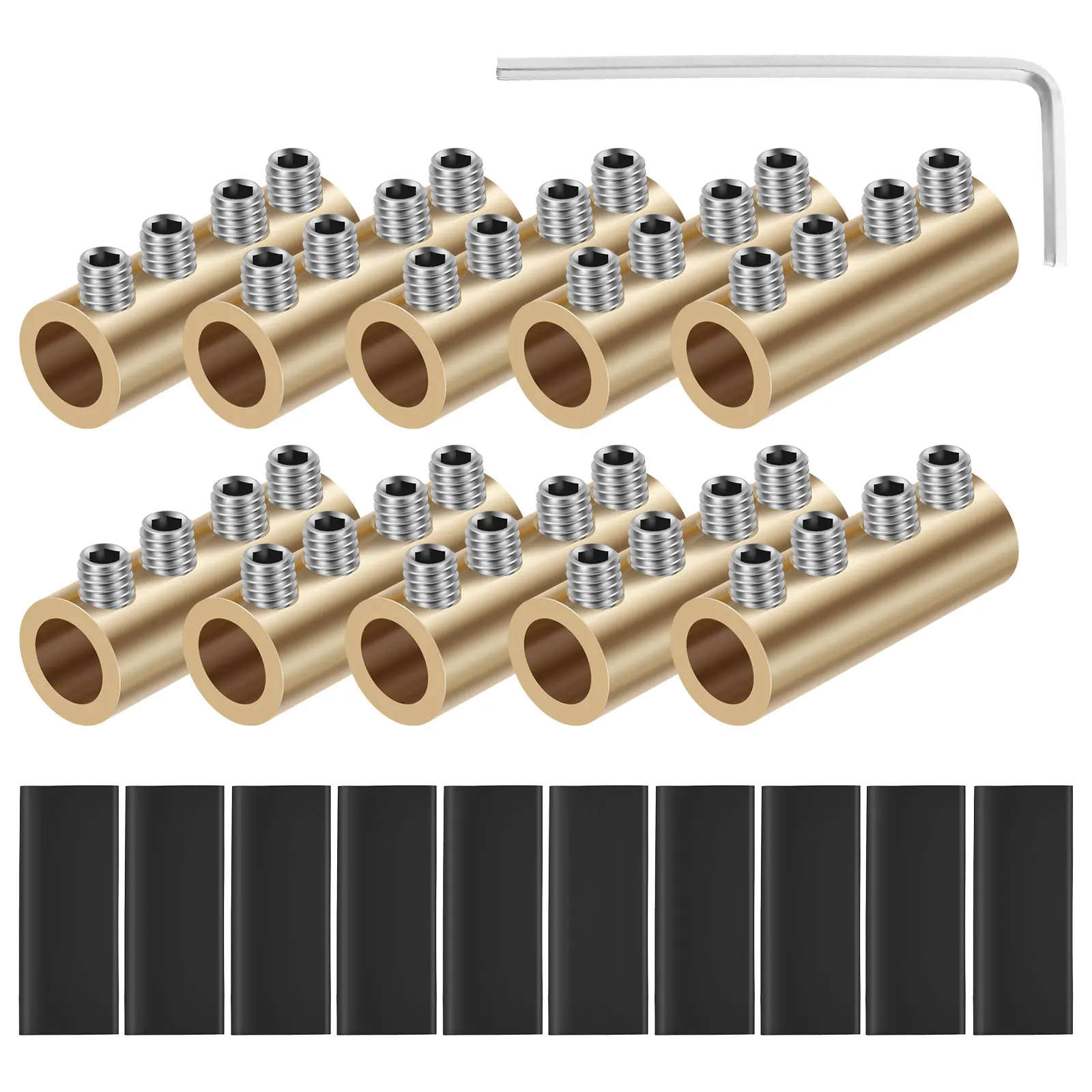 Jumper Wire Kit - 10Pcs Wire Connector Nut Kit 80A