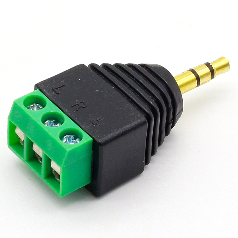 3pcs 3.5mm 3ploe 1/8 Inch Ster - огляд і ціна Screw Terminal Block