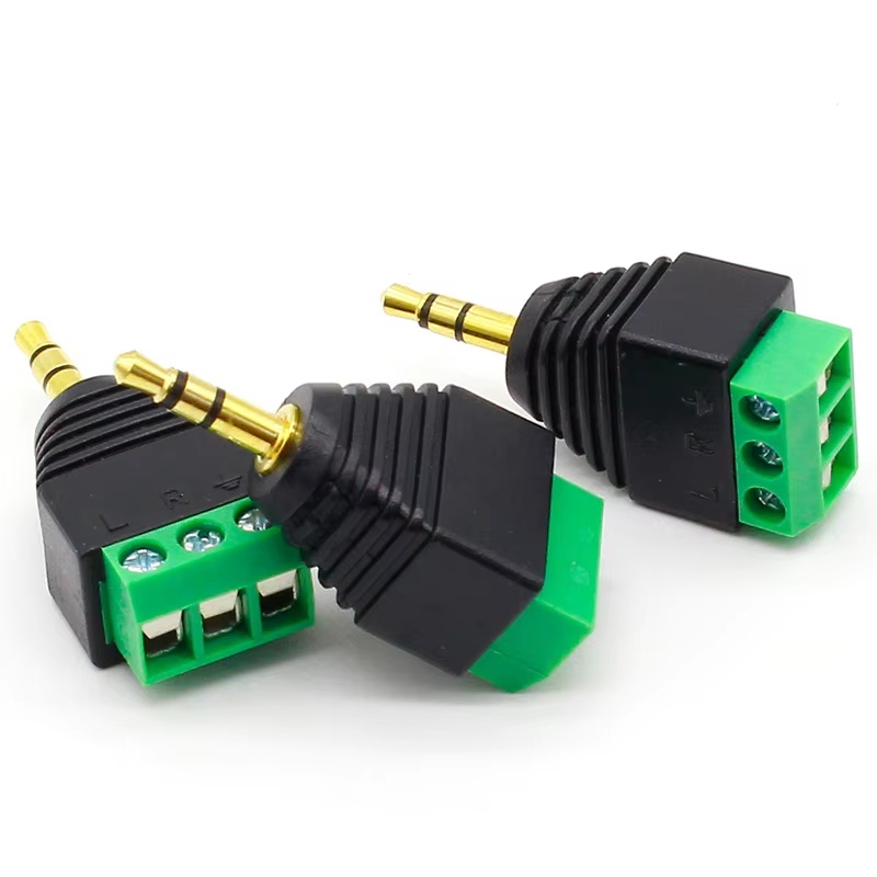 3pcs 3.5mm 3ploe 1/8 Inch Ster - огляд і ціна Screw Terminal Block