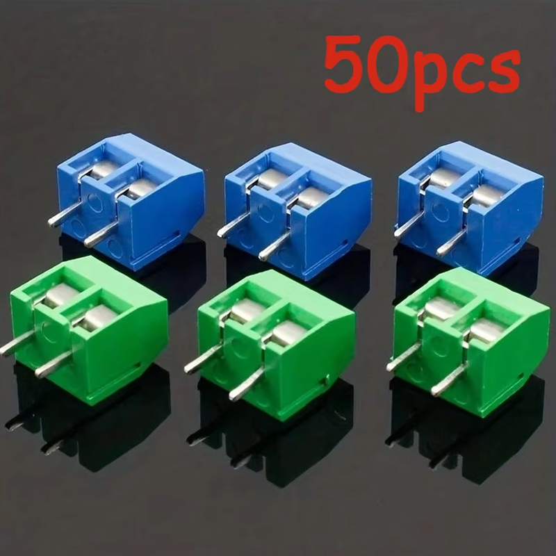 50PCS PCB Terminal Block Conne - огляд і ціна Screw Terminal Block