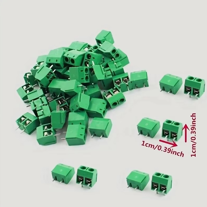 50PCS PCB Terminal Block Conne - огляд і ціна Screw Terminal Block