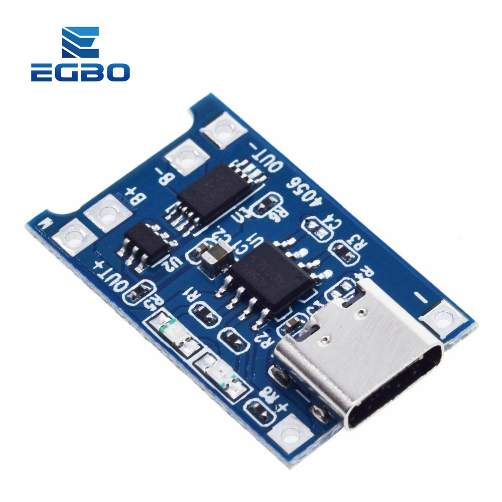 5PCS type-c USB 5V 1A 18650 TP - огляд і ціна Tp4056 Module