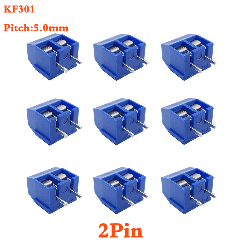 KF301 2P 3P 4P 5mm Screw Wire  - огляд і ціна Screw Terminal Block