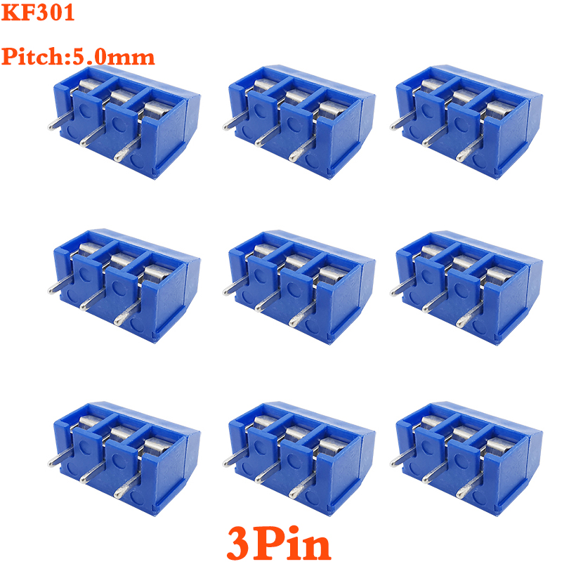 KF301 2P 3P 4P 5mm Screw Wire  - огляд і ціна Screw Terminal Block