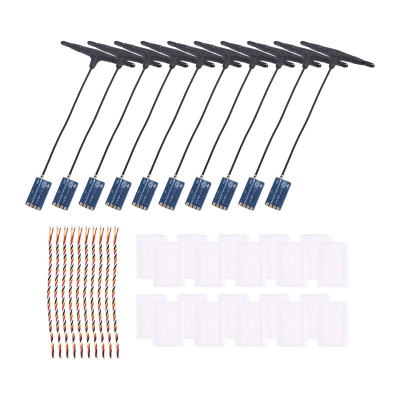 ELRS 2.4Ghz Receiver 10-Pack N - огляд і ціна Antenna 2.4Ghz