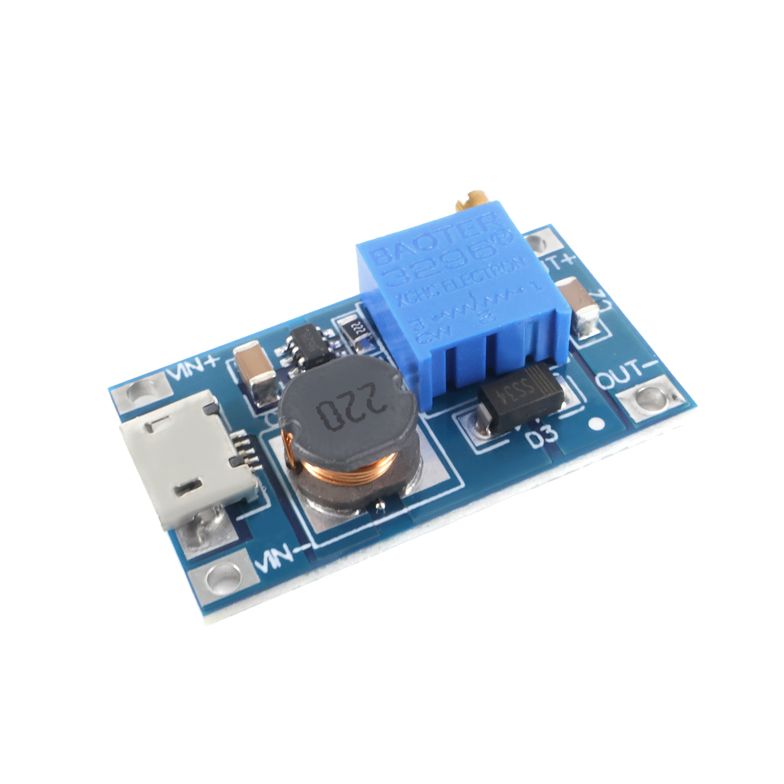 1-10pcs MT3608 DC-DC Step Up C - огляд і ціна Boost Converter