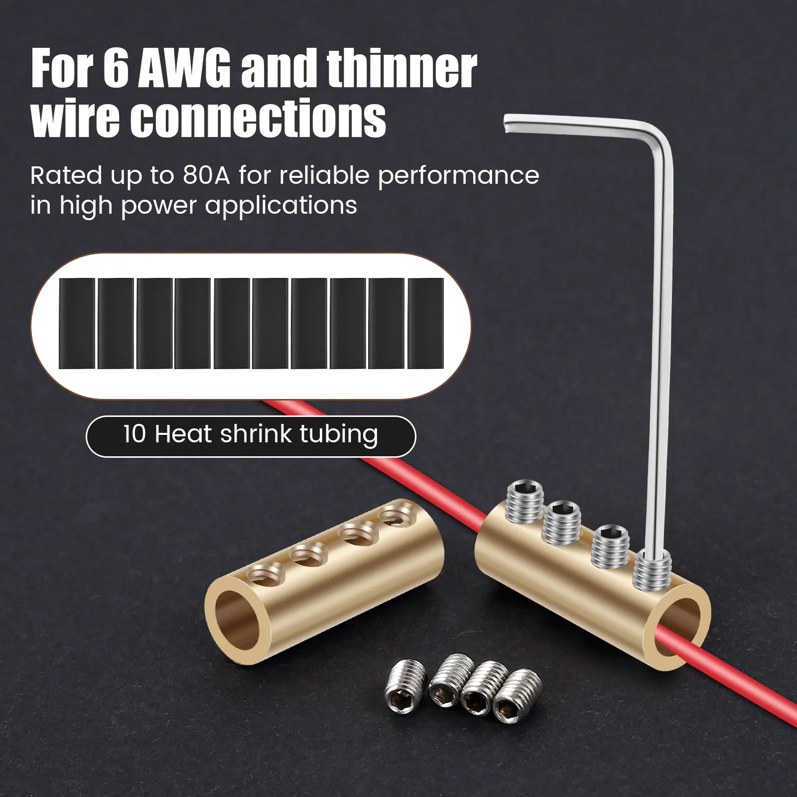 10Pcs Wire Connector Nut Kit 8 - огляд і ціна Jumper Wire Kit