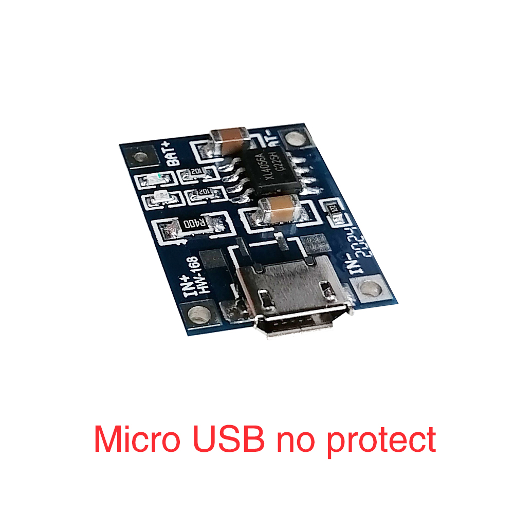 1A 18650 lithium battery prote - огляд і ціна Micro Usb Cable