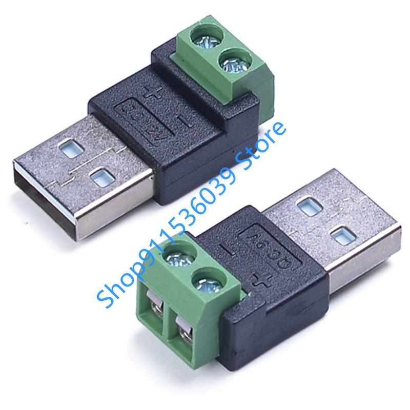 9V 12V USB 2.0 Type A Male to  - огляд і ціна Screw Terminal Block