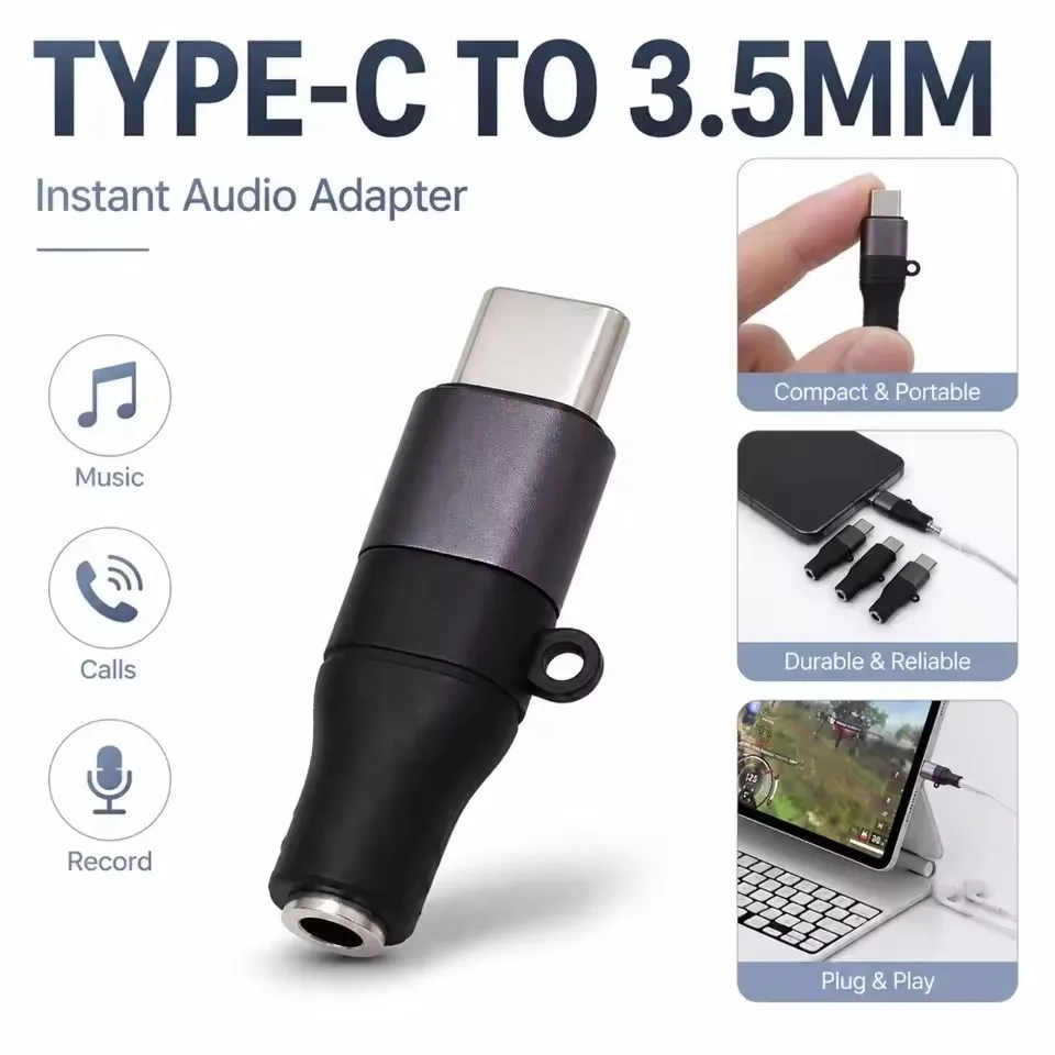 1-4Pcs USB Type C To 3.5MM Hea - огляд і ціна Usb C Cable