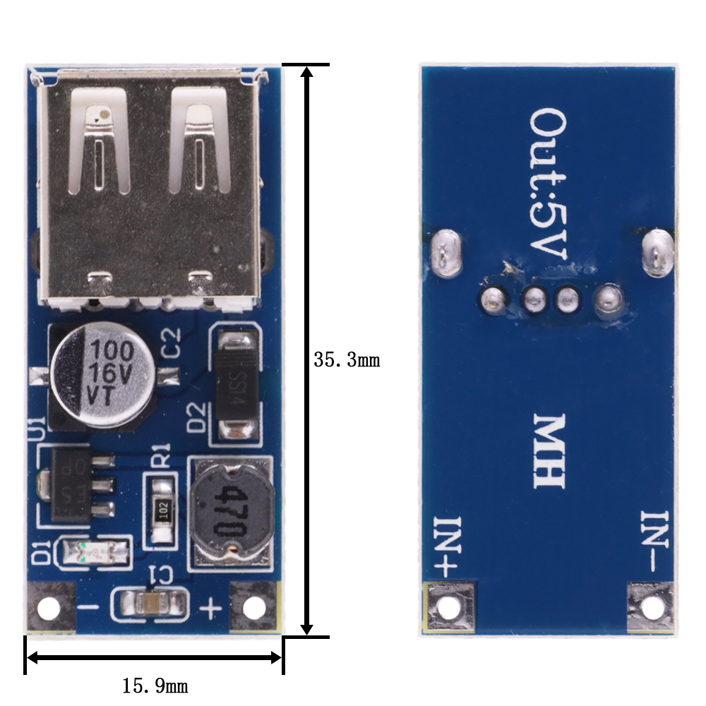 1/5/10PCS DC-DC Boost Module ( - огляд і ціна Tp4056 Module