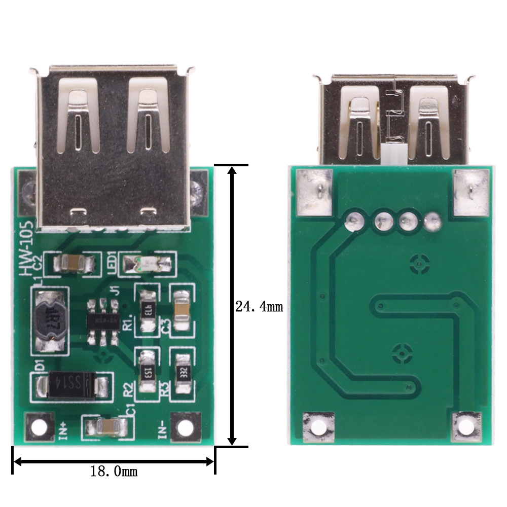 1/5/10PCS DC-DC Boost Module ( - огляд і ціна Tp4056 Module