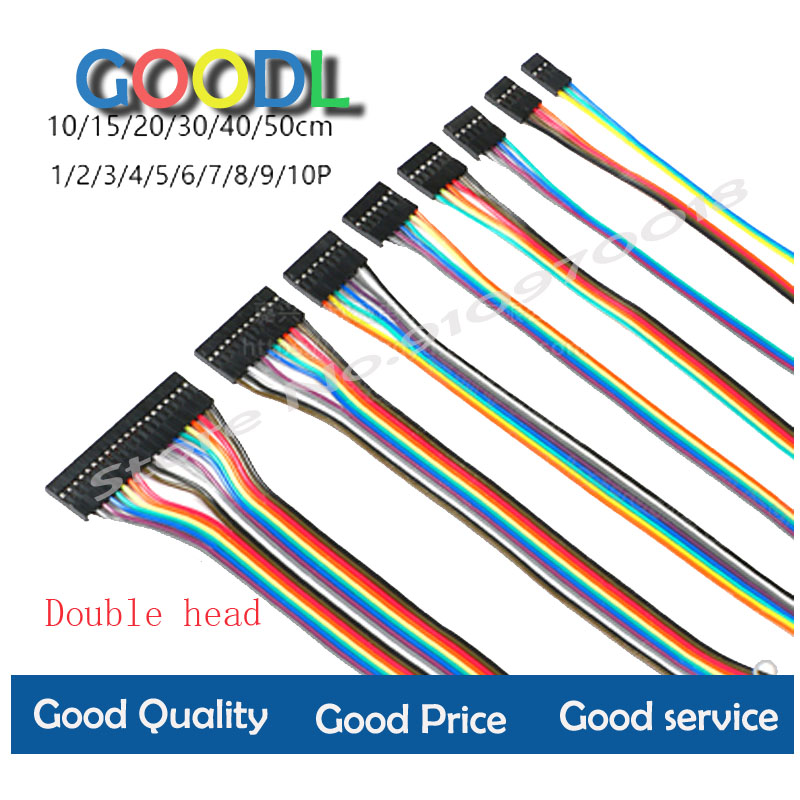5PCS 2.54mm 2.54 dupont wire f - огляд і ціна Jumper Wire Kit
