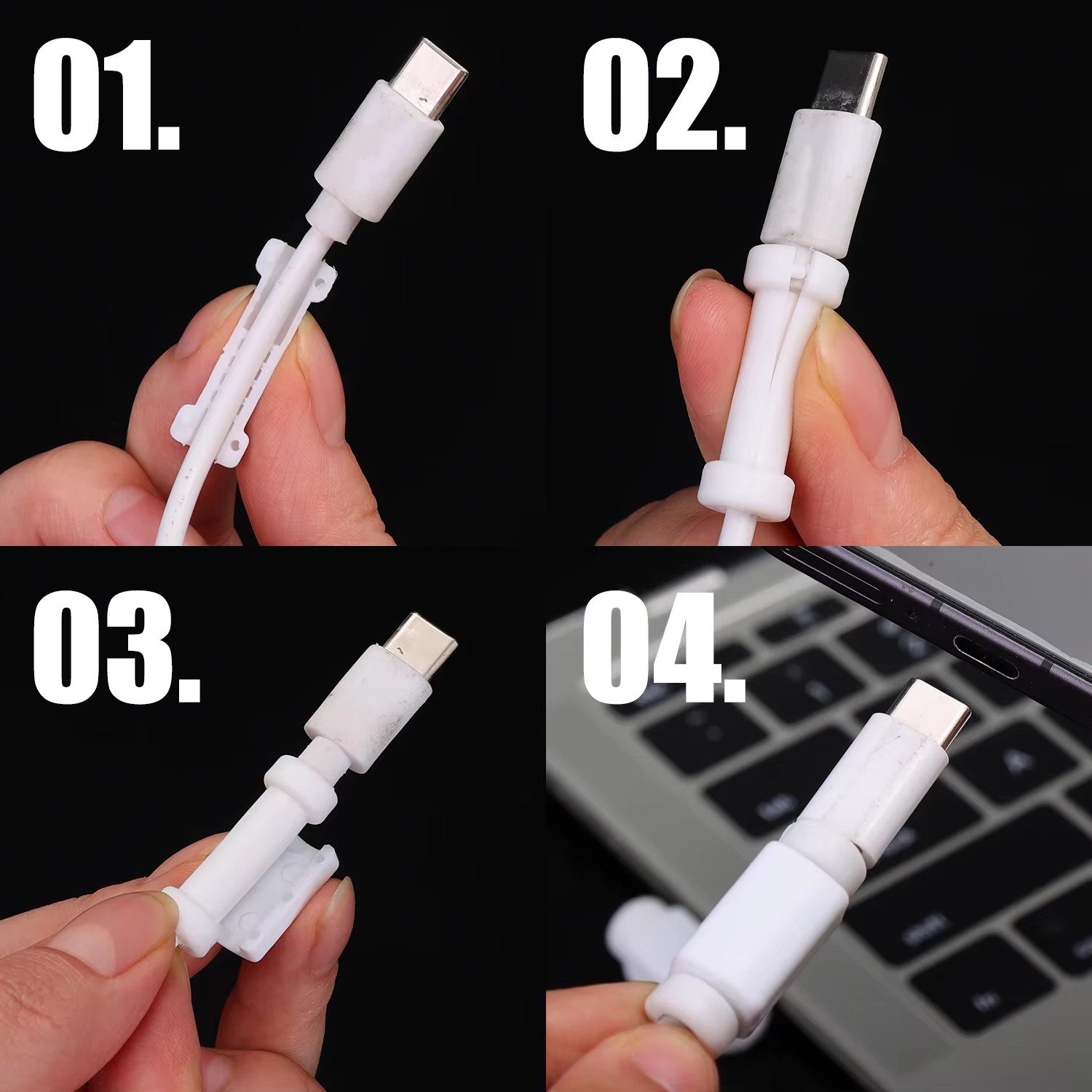 Anti Break Cable Protector Sof - огляд і ціна Usb C Cable