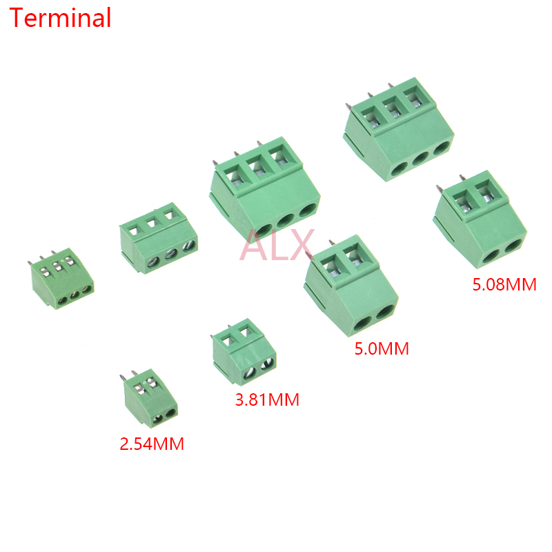 10Pcs KF120/KF128 2.54mm/3.5mm - огляд і ціна Screw Terminal Block
