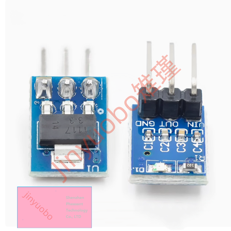 5-50pcs 5V To 3.3V DC-DC Step  - огляд і ціна Ams1117 Module