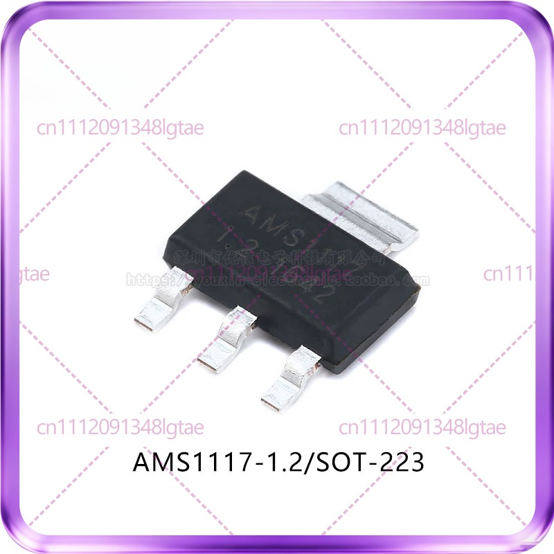 100pcs AMS1117-1.2 1.8 2.5 3.3 - огляд і ціна Ams1117 Module