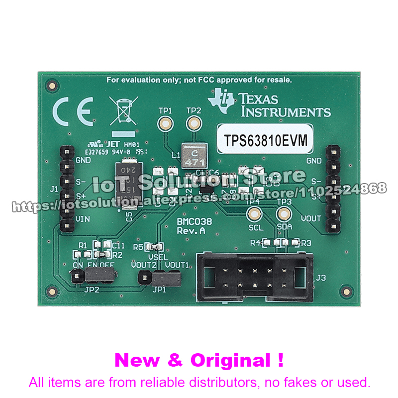 TPS63810EVM TPS63810 high-effi - огляд і ціна Boost Converter