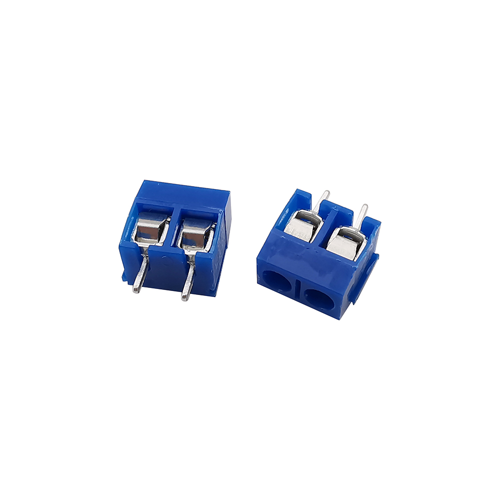 50Pcs/Box KF301 5mm Pitch  2P  - огляд і ціна Screw Terminal Block